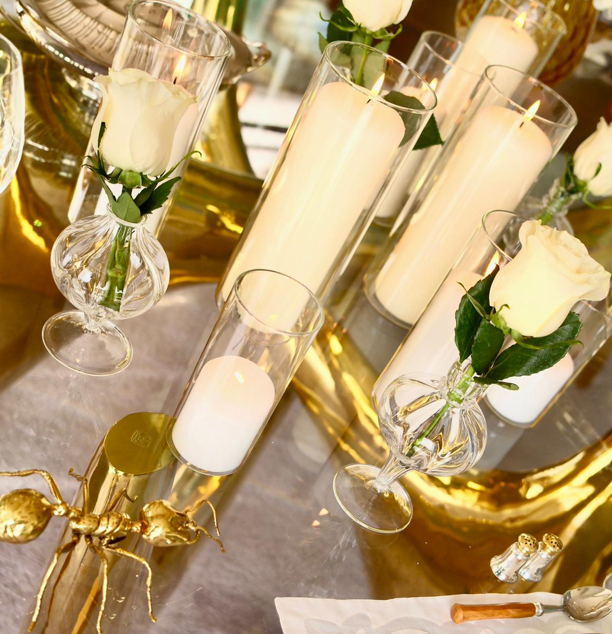 Beige and Gold